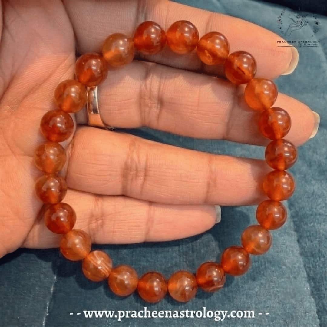 Natural Carnelian Bracelet Natural Carnelian Bracelet