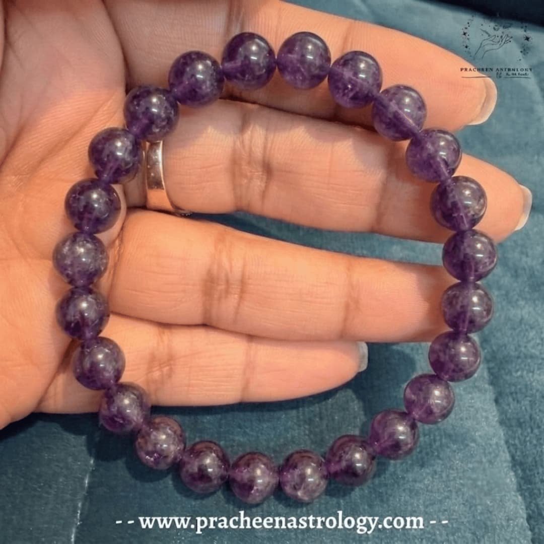 Natural Amethyst Bracelet Natural Amethyst Bracelet