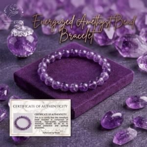 Pracheen Crystals Natural Amethyst Bracelet
