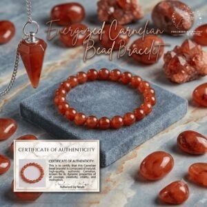 Pracheen Crystals Natural Carnelian Bracelet