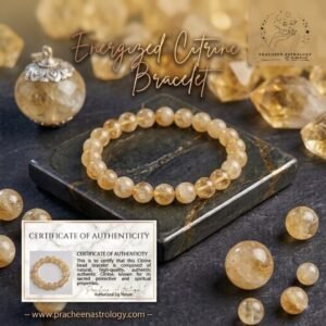 Pracheen Crystals Natural Citrine Bracelet