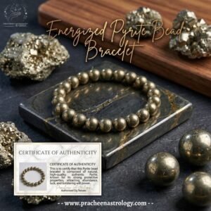 Pracheen Crystals Natural Pyrite Bracelet