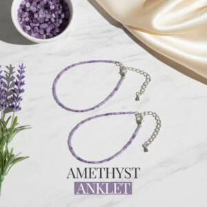 Amethyst Anklet