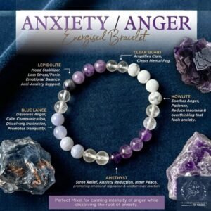 Pracheen Crystals Anxiety/Anger Control Bracelet