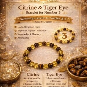 Numerology 3 Bracelet