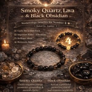 Numerology 4 Bracelet