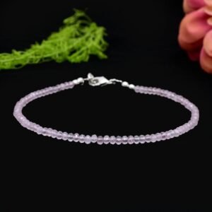 Rose Quartz Anklet