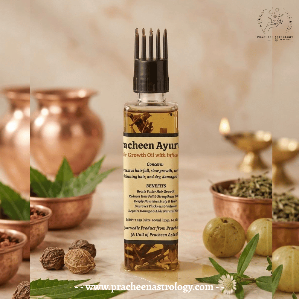 Hair Growth Oil with Infused Serum Hair Growth Oil with Infused Serum