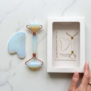 Opalite Face Roller & Gua Sha Tool