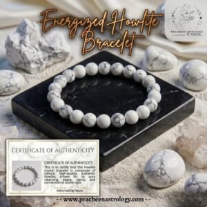 Pracheen Crystals Natural Howlite Bracelet