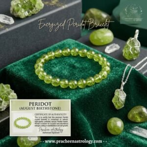 Pracheen Crystals Natural Peridot Bracelet