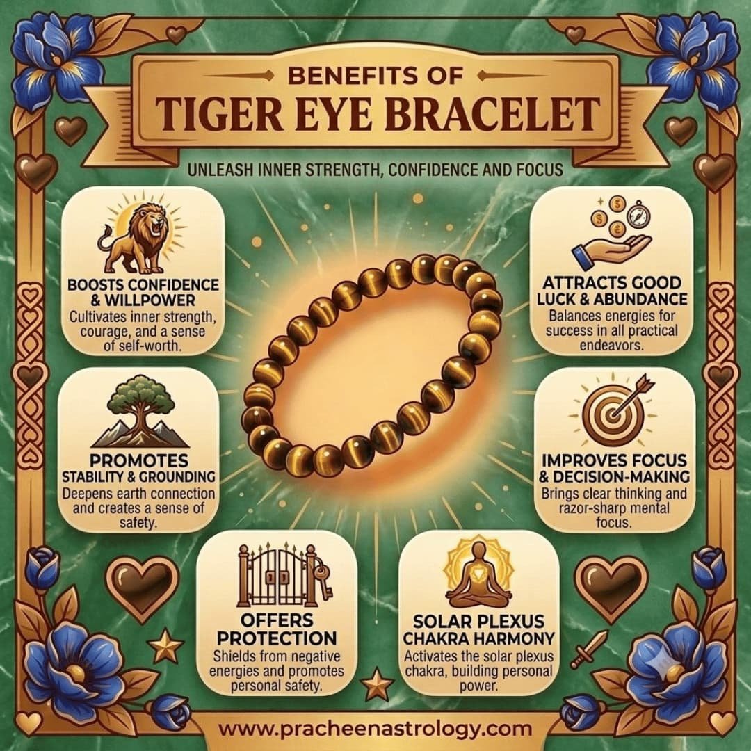 Natural Tiger Eye Bracelet Natural Tiger Eye Bracelet