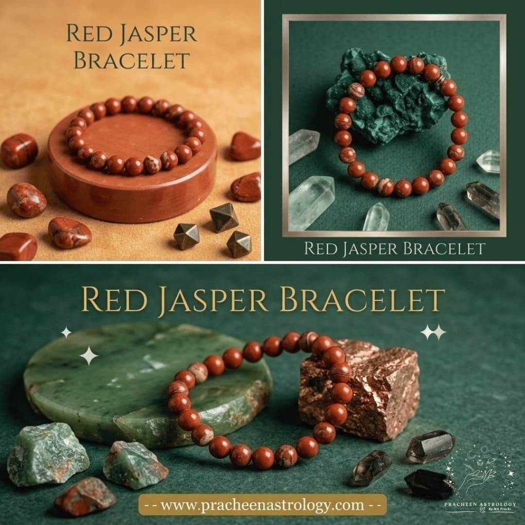 Natural Red Jasper Bracelet Natural Red Jasper Bracelet