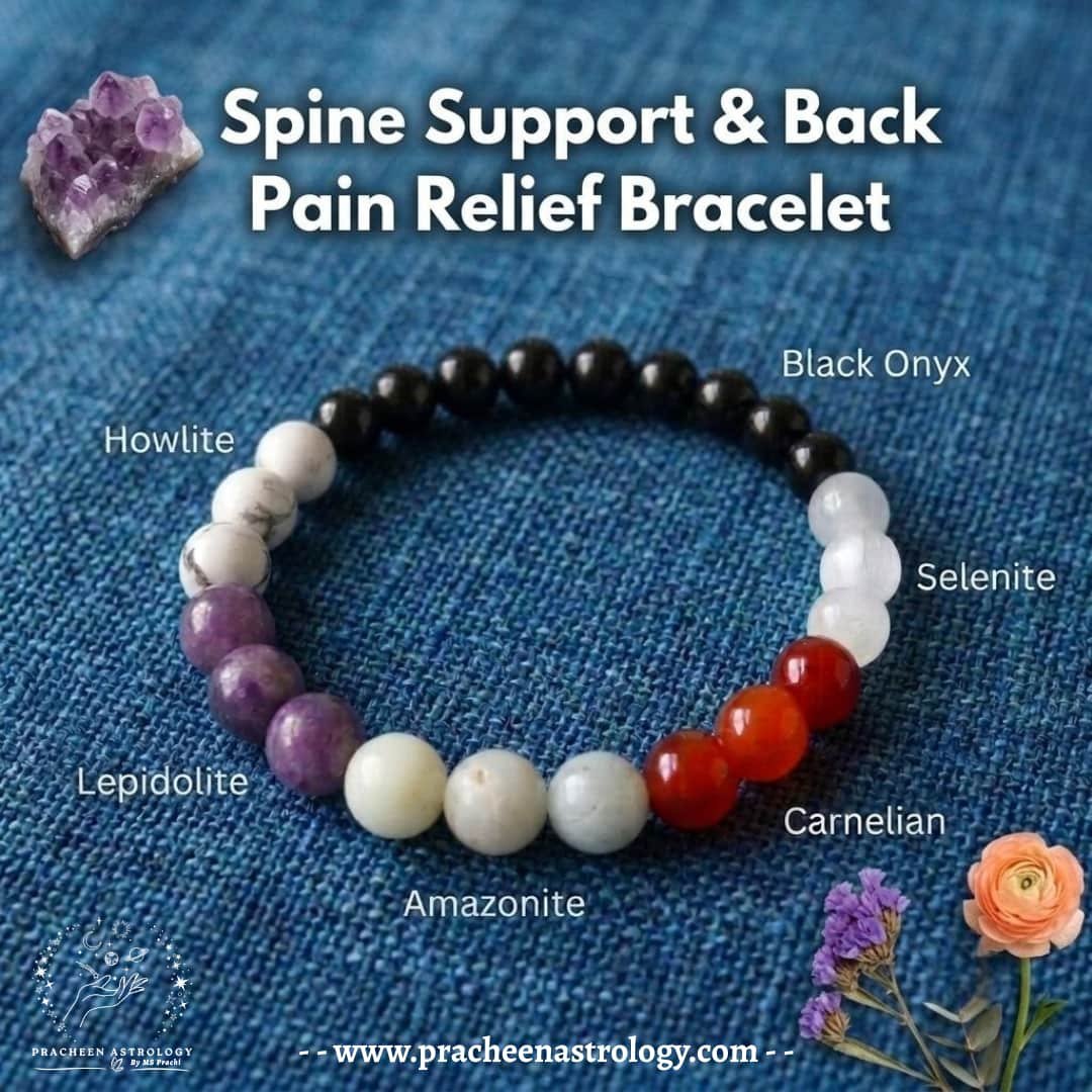 Pracheen Crystals Spine Support & Back Pain Relief Bracelet Pracheen Crystals Spine Support & Back Pain Relief Bracelet
