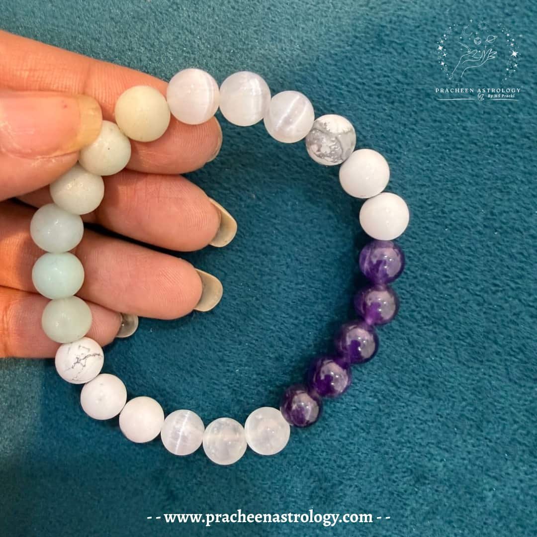 Pracheen Crystals Sleep Support & Insomnia Relief Bracelet Pracheen Crystals Sleep Support & Insomnia Relief Bracelet