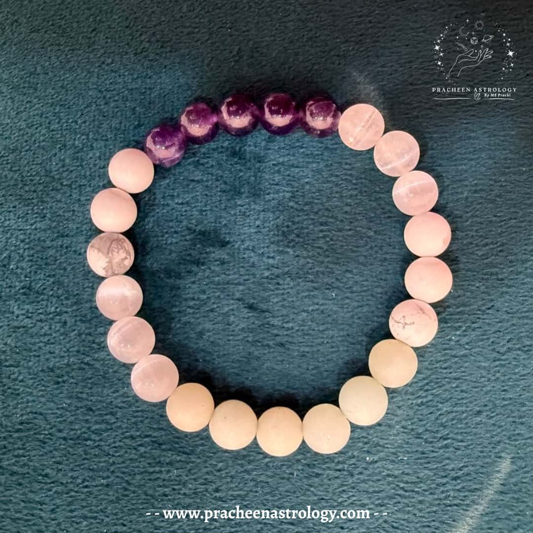Pracheen Crystals Sleep Support & Insomnia Relief Bracelet Pracheen Crystals Sleep Support & Insomnia Relief Bracelet