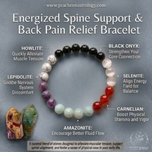 Pracheen Crystals Spine Support & Back Pain Relief Bracelet
