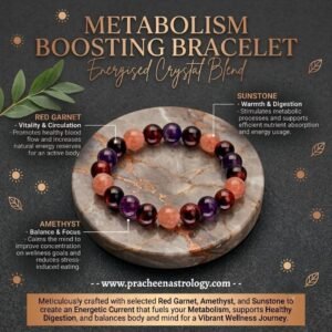Pracheen Crystals Boost Metabolism Bracelet