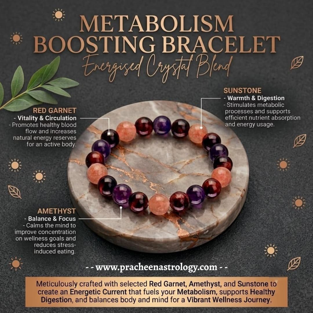 Pracheen Crystals Boost Metabolism Bracelet Pracheen Crystals Boost Metabolism Bracelet