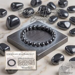 Pracheen Crystals Natural Hematite Bracelet