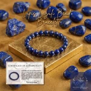 Pracheen Crystals Natural Lapis Lazuli Bracelet
