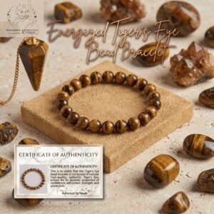 Pracheen Crystals Natural Tiger Eye Bracelet