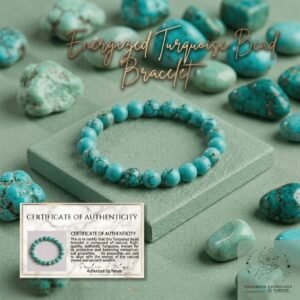 Pracheen Crystals Natural Turquoise Firoza Bracelet