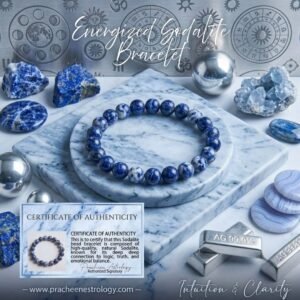 Pracheen Crystals Natural Sodalite Bracelet